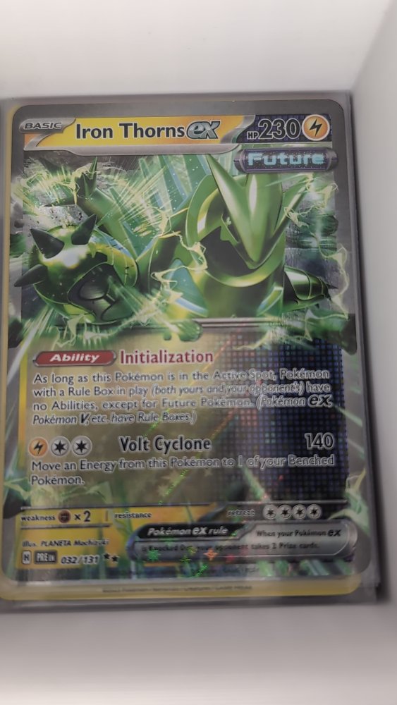 Image of Iron Thorns ex Prismatic Evolutions (PRE) #32