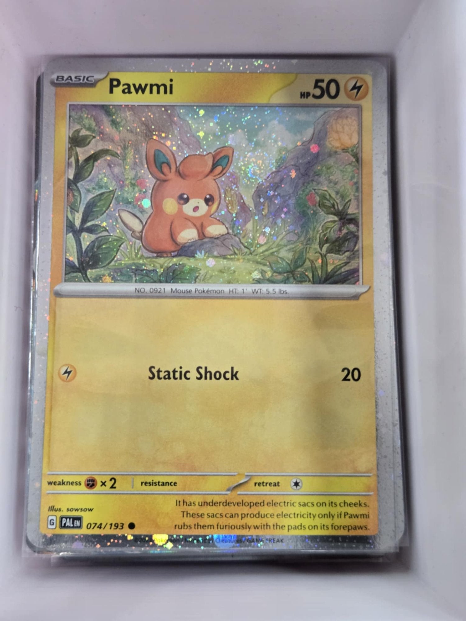 Image of Pawmi Paldea Evolved (PAL) #074