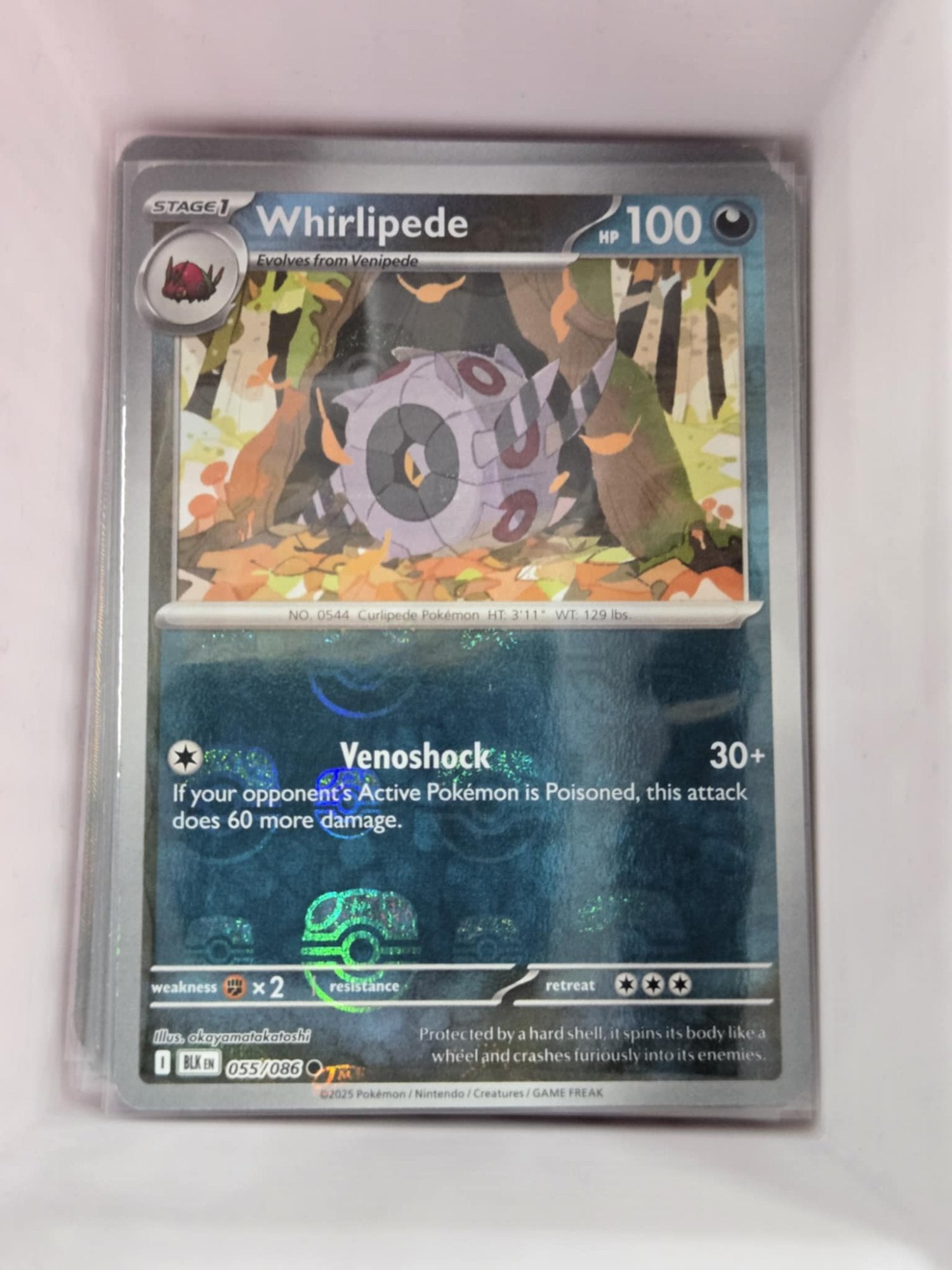 Image of Whirlipede Black Bolt (BLK) #55