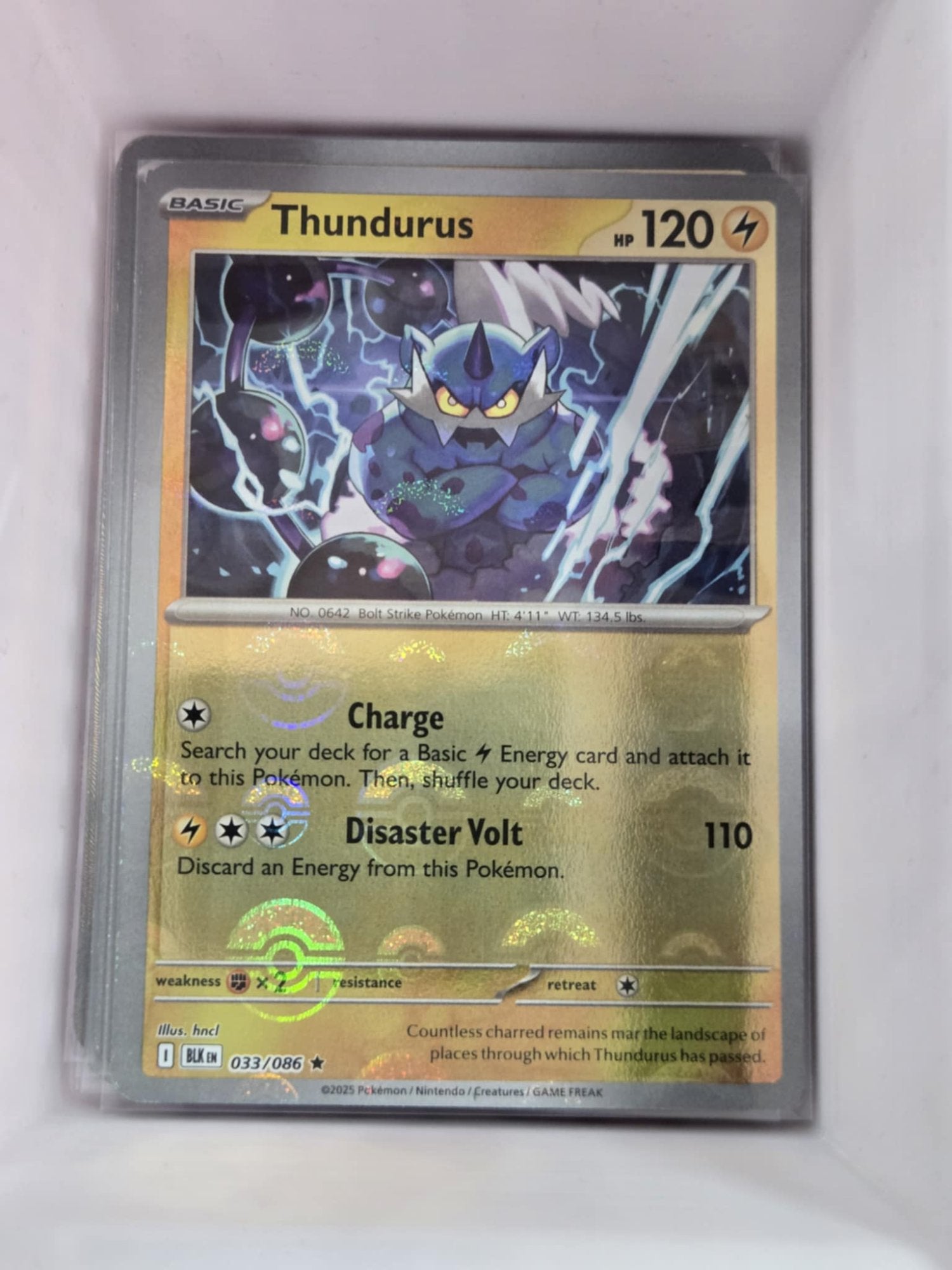 Image of Thundurus Black Bolt (BLK) #33