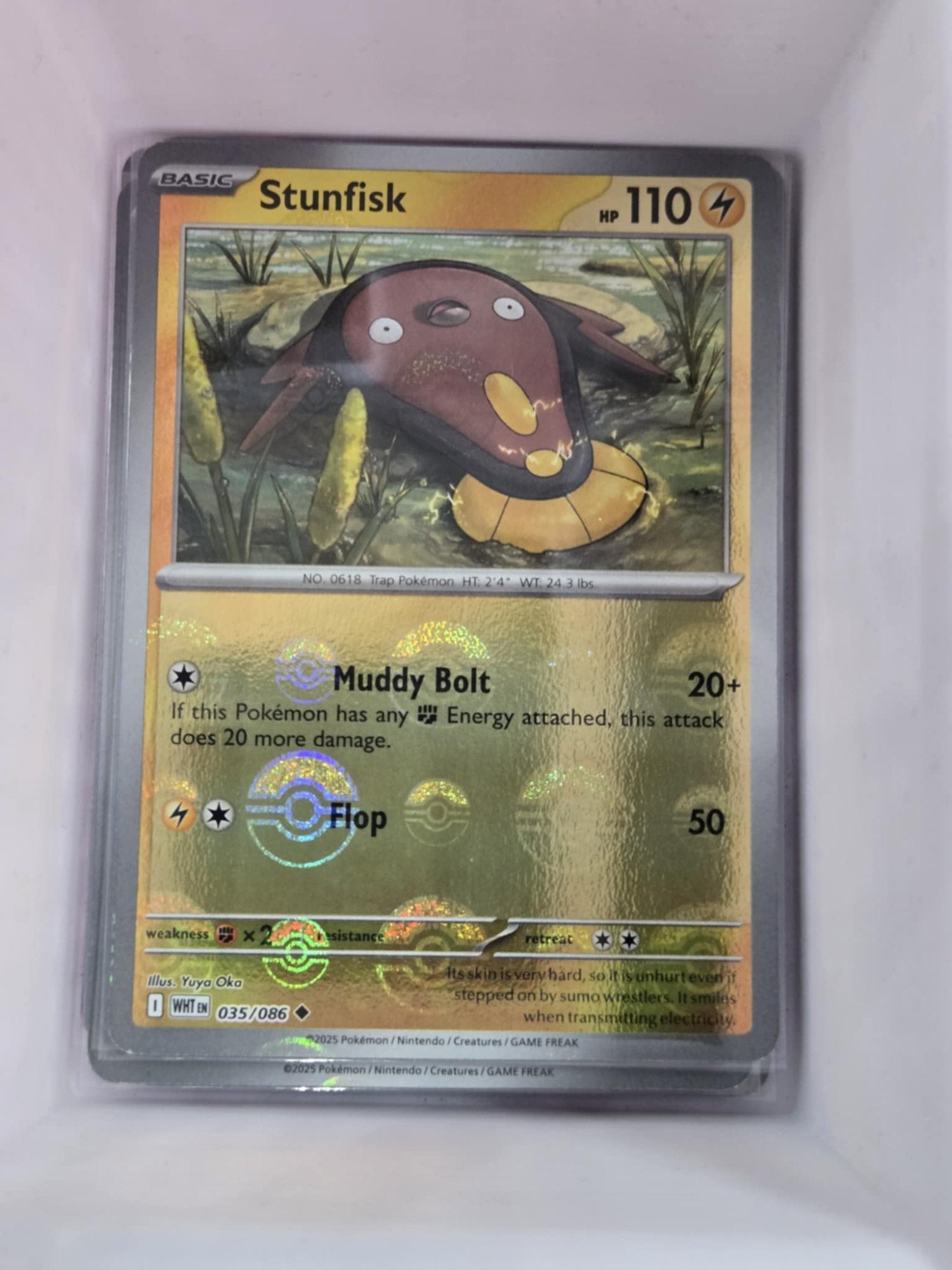 Image of Stunfisk White Flare (WHT) #35