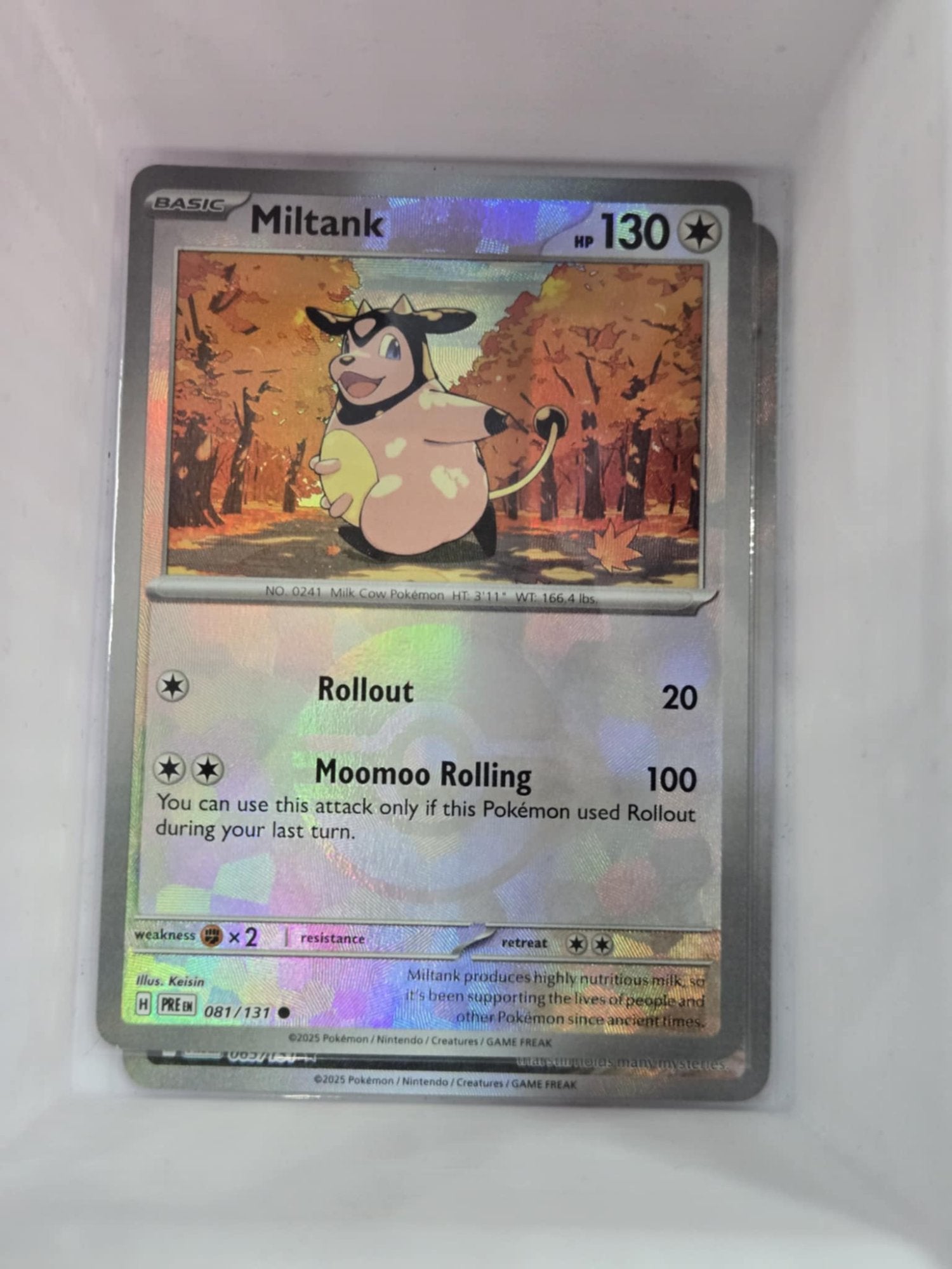 Image of Miltank Prismatic Evolutions (PRE) #81