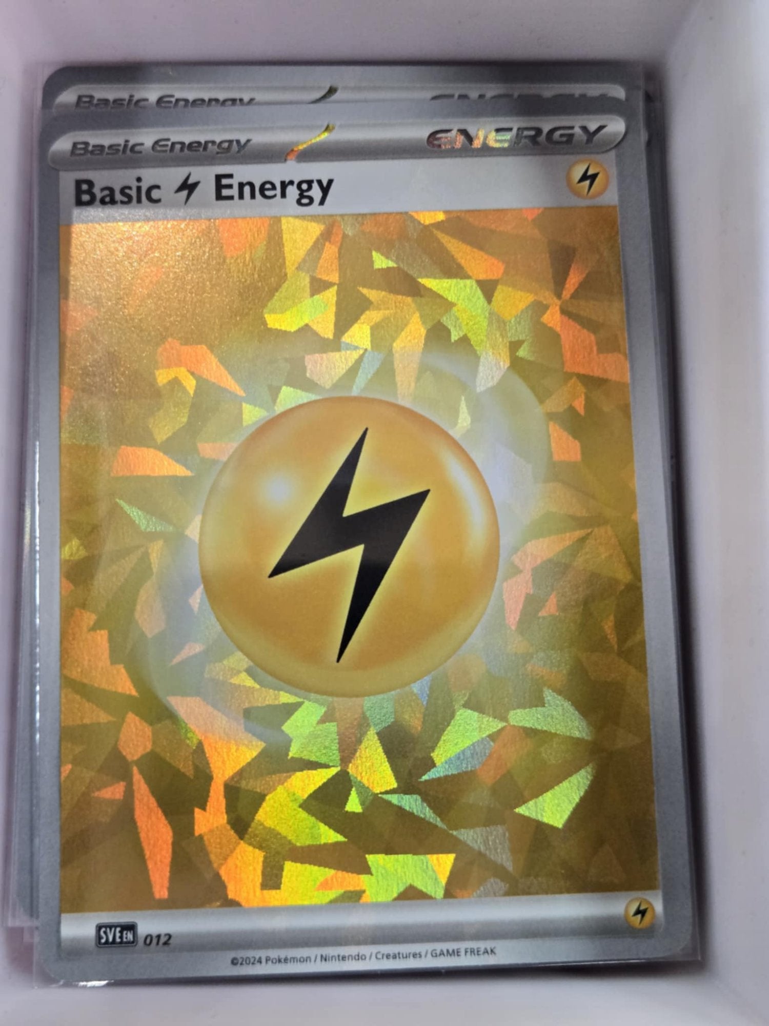 Image of Basic {L} Energy Scarlet and Violet Energy (SVE) #012