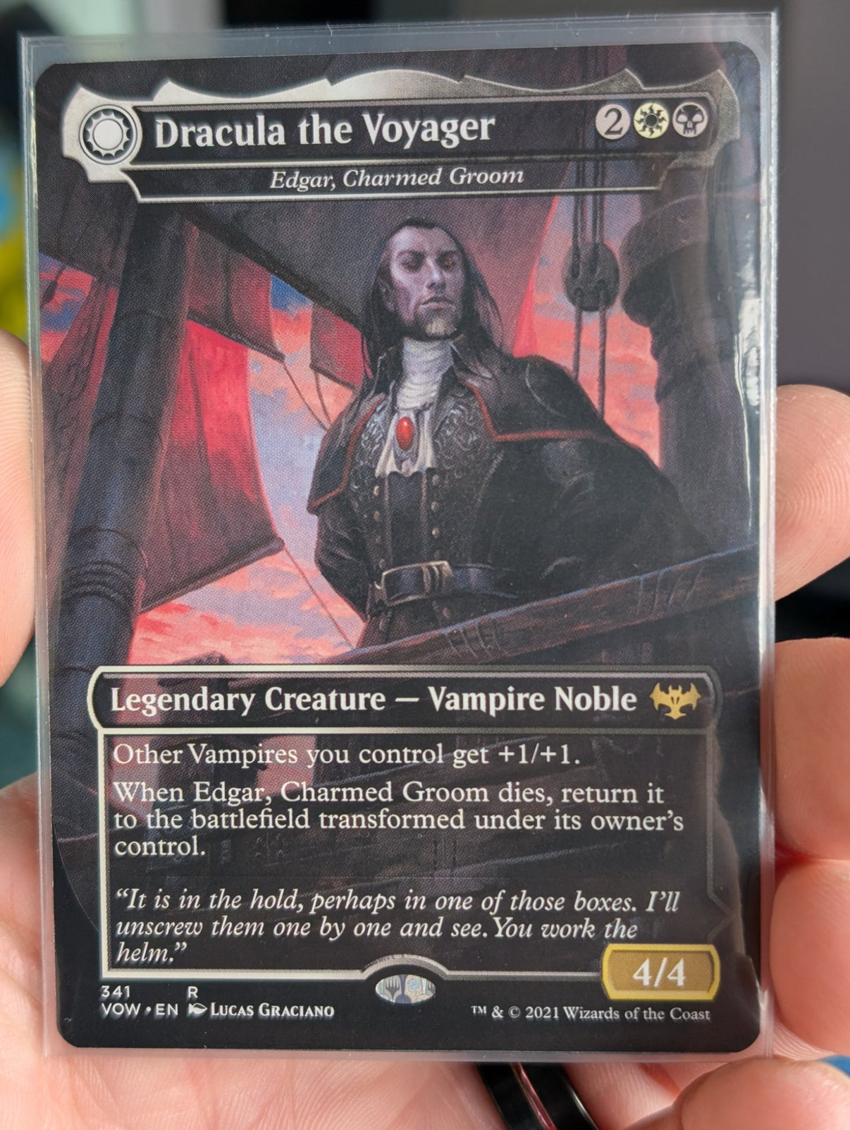 Image of Edgar, Charmed Groom Innistrad: Crimson Vow (VOW) #341