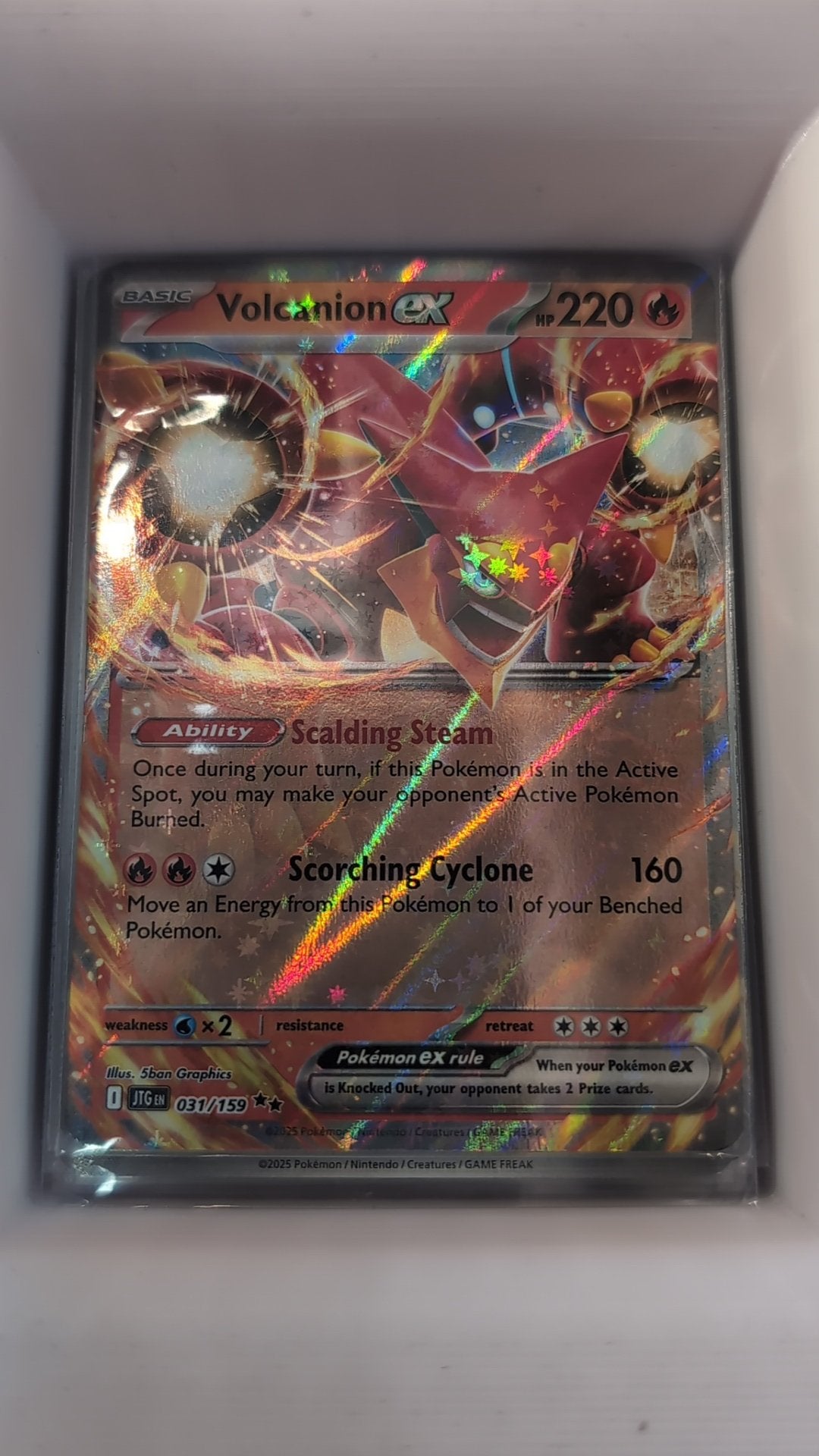 Image of Volcanion ex Journey Together (JTG) #31