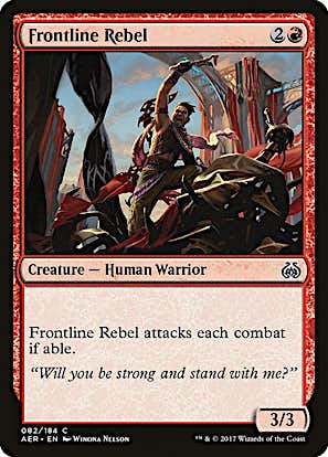 Frontline Rebel #82 Aether Revolt en