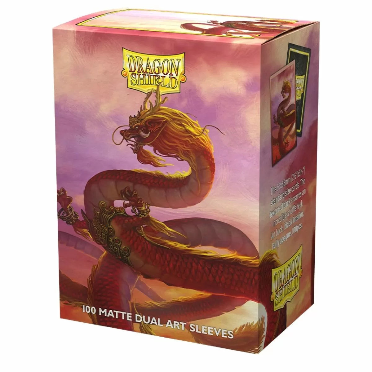 Dragon Shield: Sleeves – Matte Dual Art – Chinese New Year: Year of the Wood Dragon '24 - Pop Culture Larrikin 