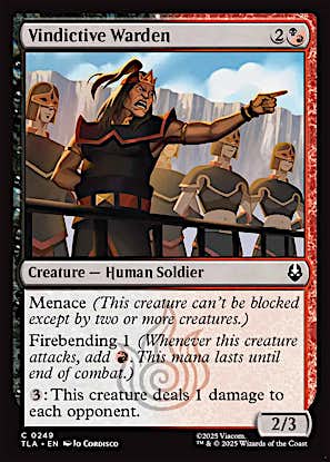 Vindictive Warden #249 TLA en