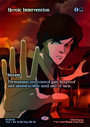 Heroic Intervention 43 - Avatar: The Last Airbender Eternal - MTG Holo C-AC