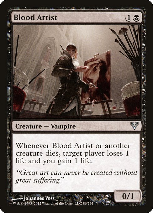 Image of Blood Artist Avacyn Restored (avr) #86