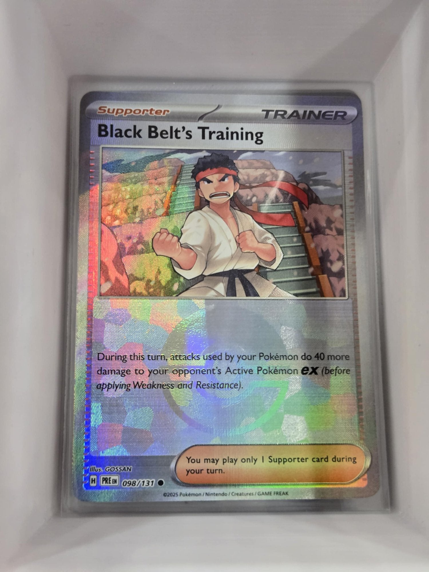 Image of Black Belt's Training Prismatic Evolutions (PRE) #98