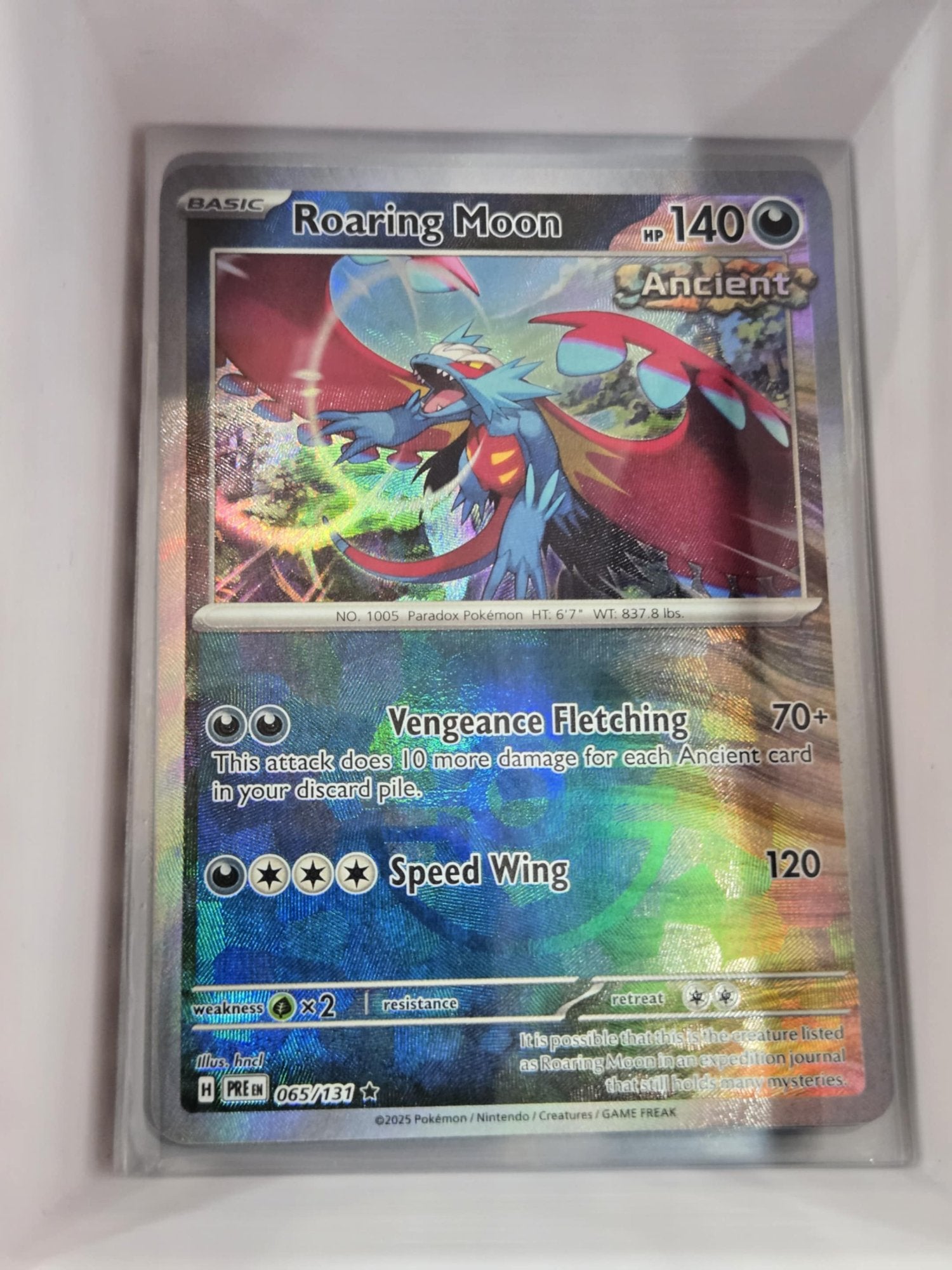 Image of Roaring Moon Prismatic Evolutions (PRE) #65