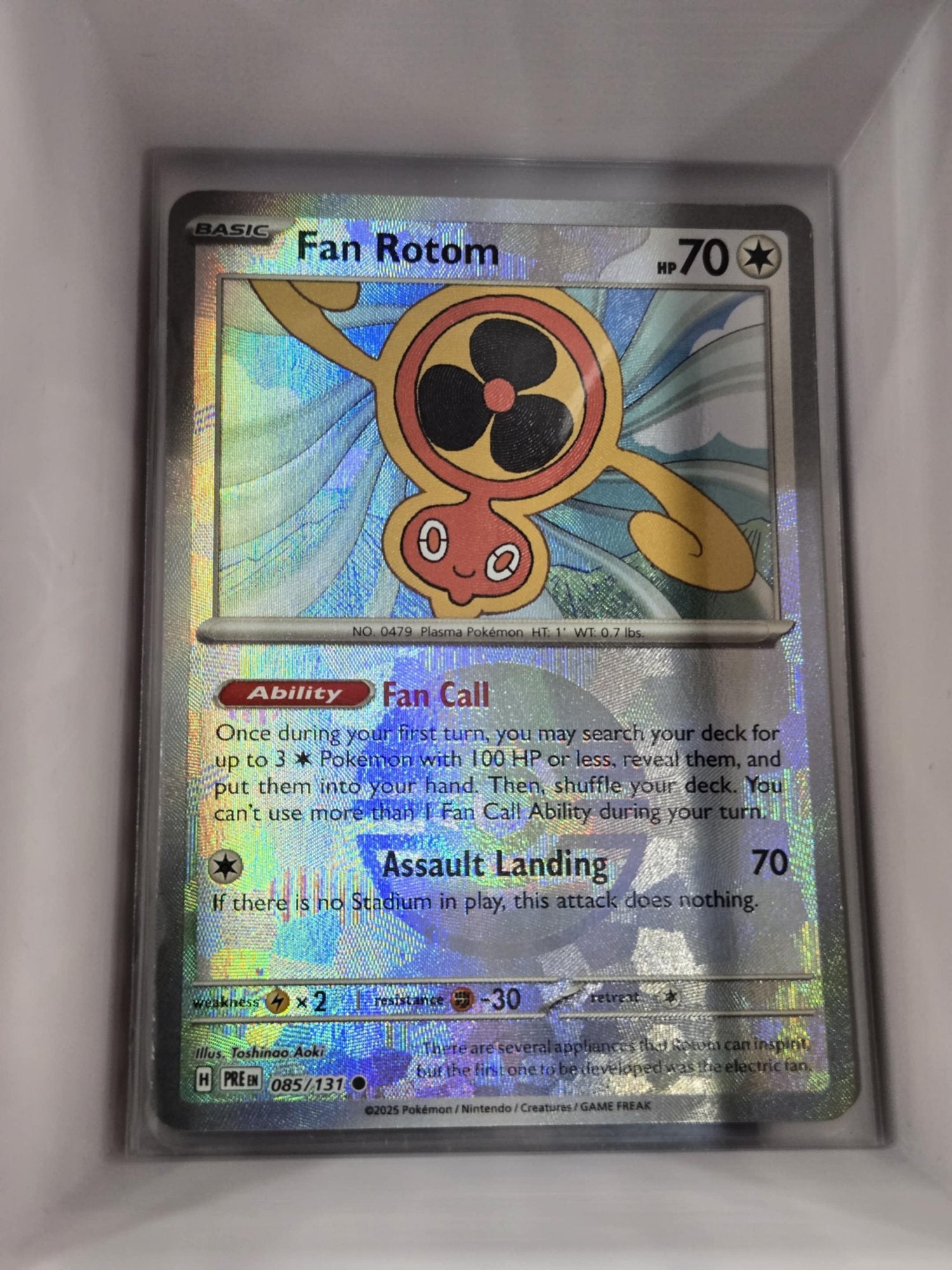 Image of Fan Rotom Prismatic Evolutions (PRE) #85