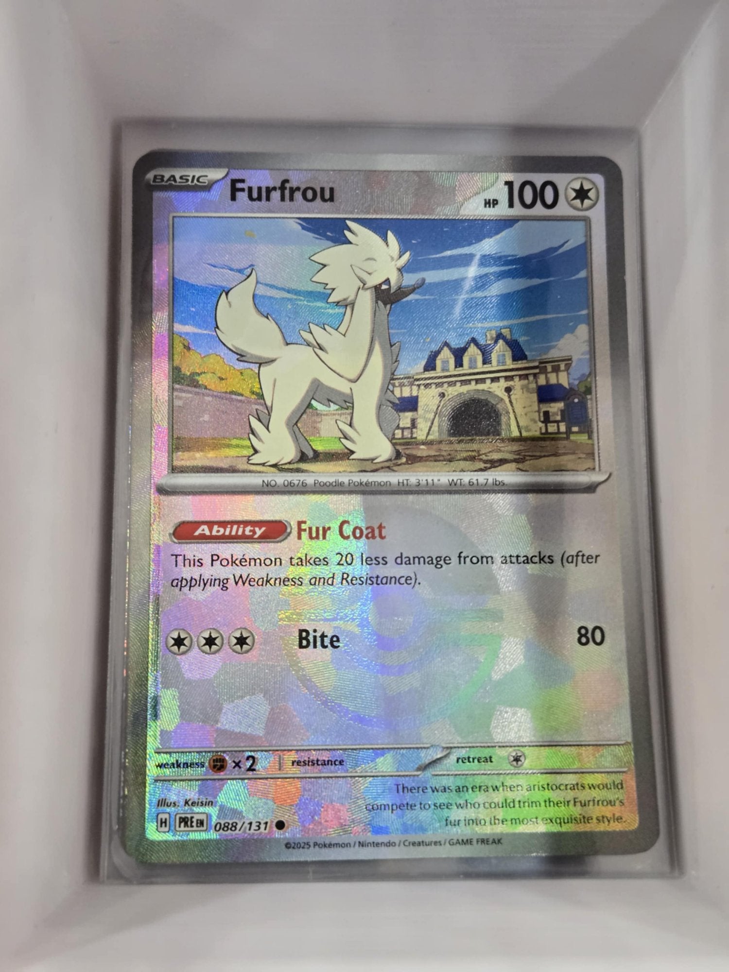 Image of Furfrou Prismatic Evolutions (PRE) #88