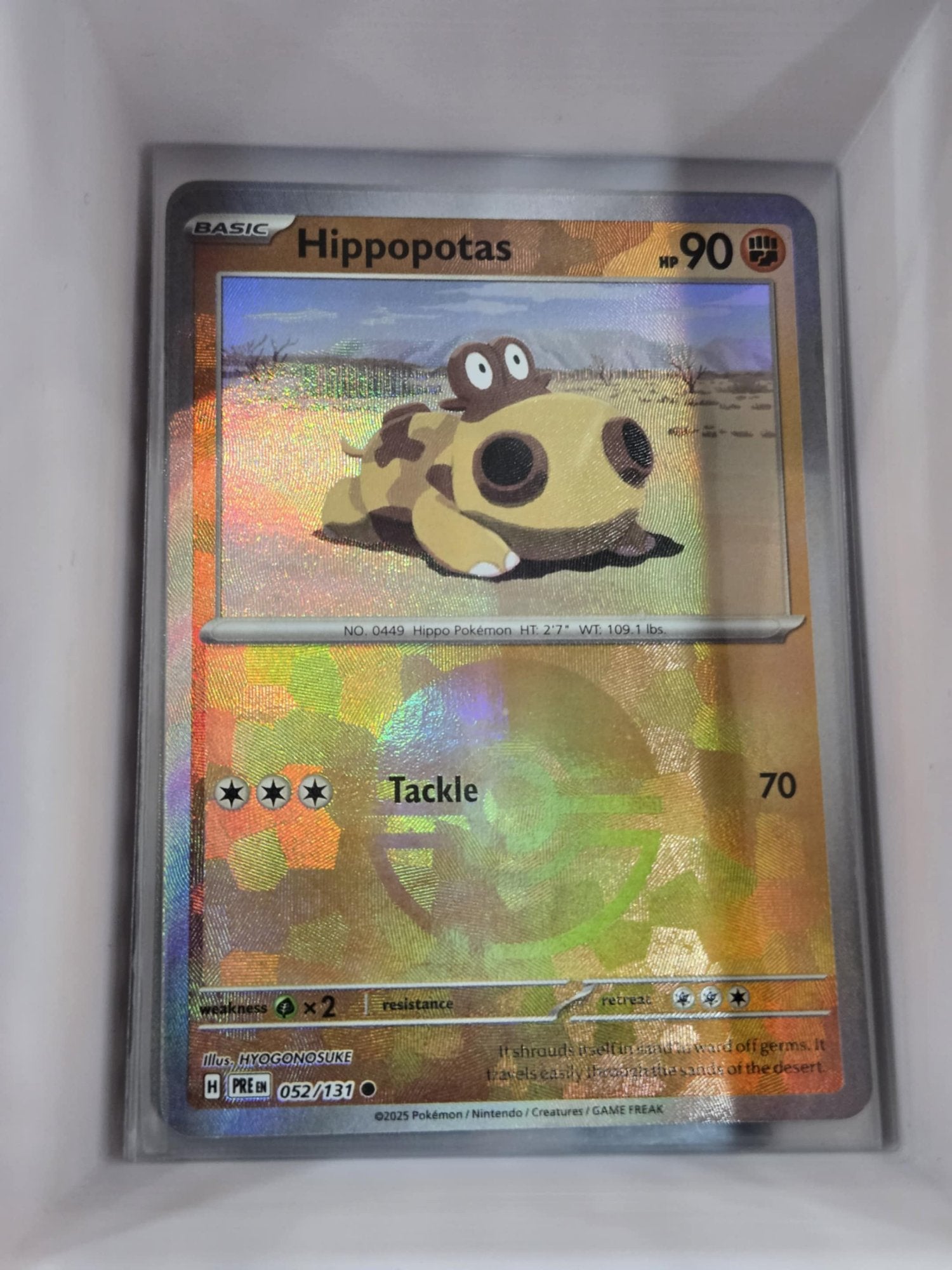 Image of Hippopotas Prismatic Evolutions (PRE) #52