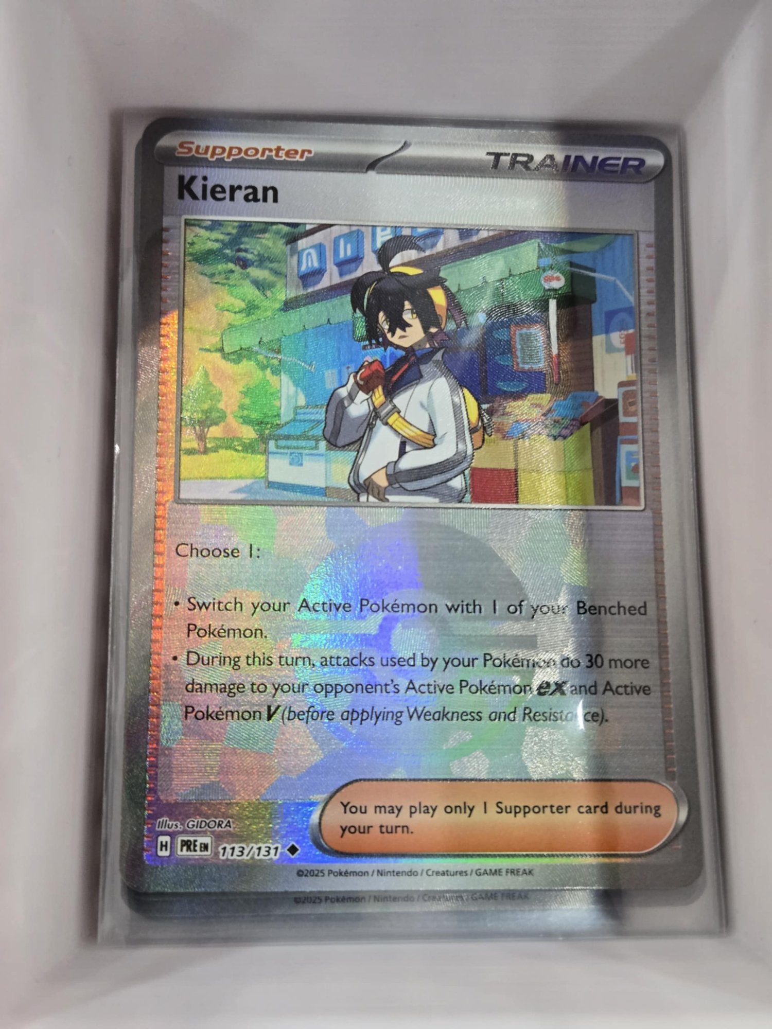 Image of Kieran Prismatic Evolutions (PRE) #113