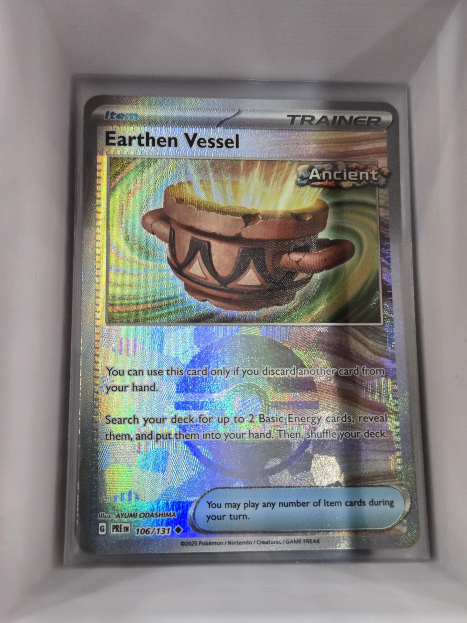 Image of Earthen Vessel Prismatic Evolutions (PRE) #106