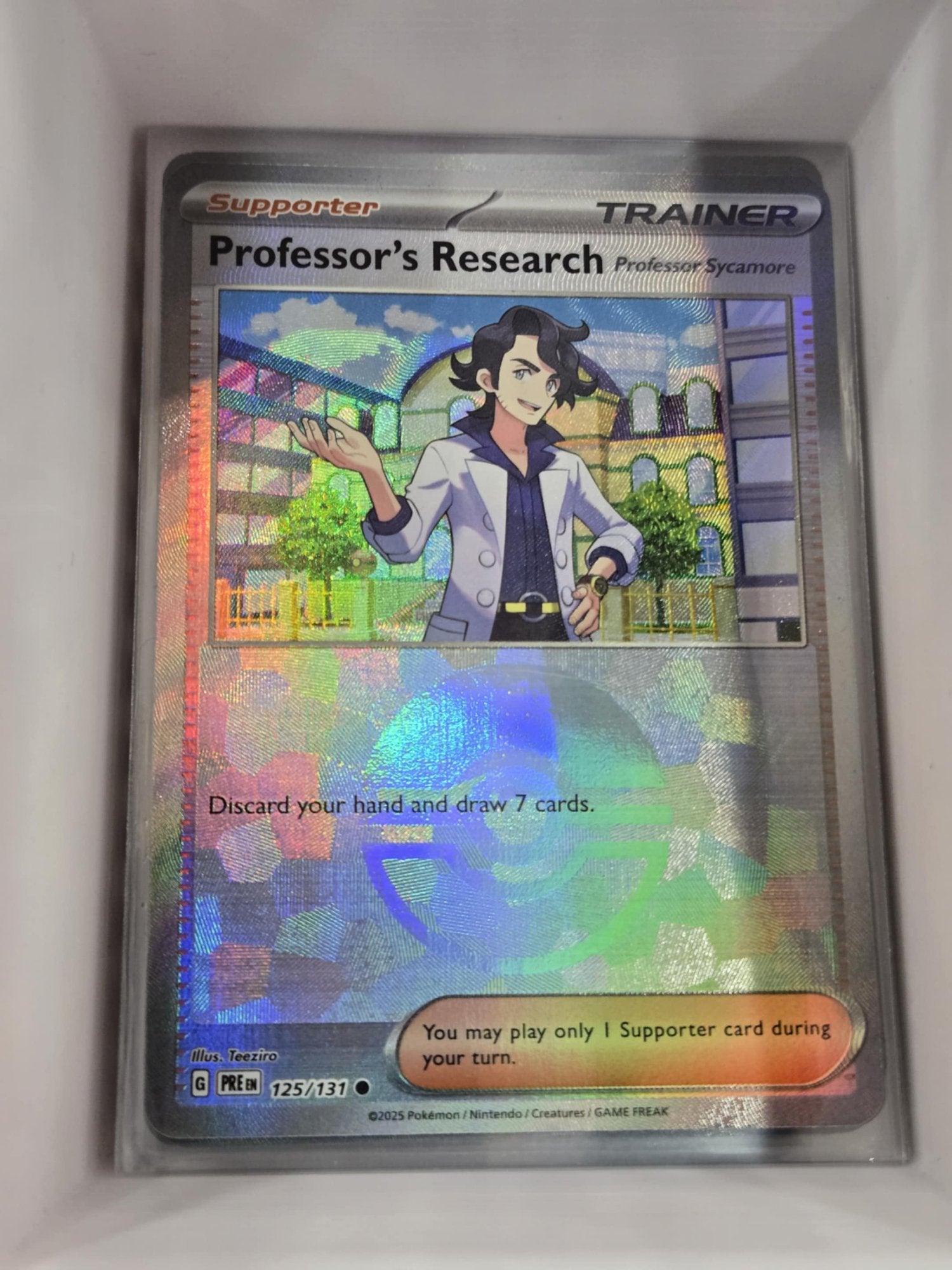 Image of Professor's Research [Professor Sycamore] Prismatic Evolutions (PRE) #125