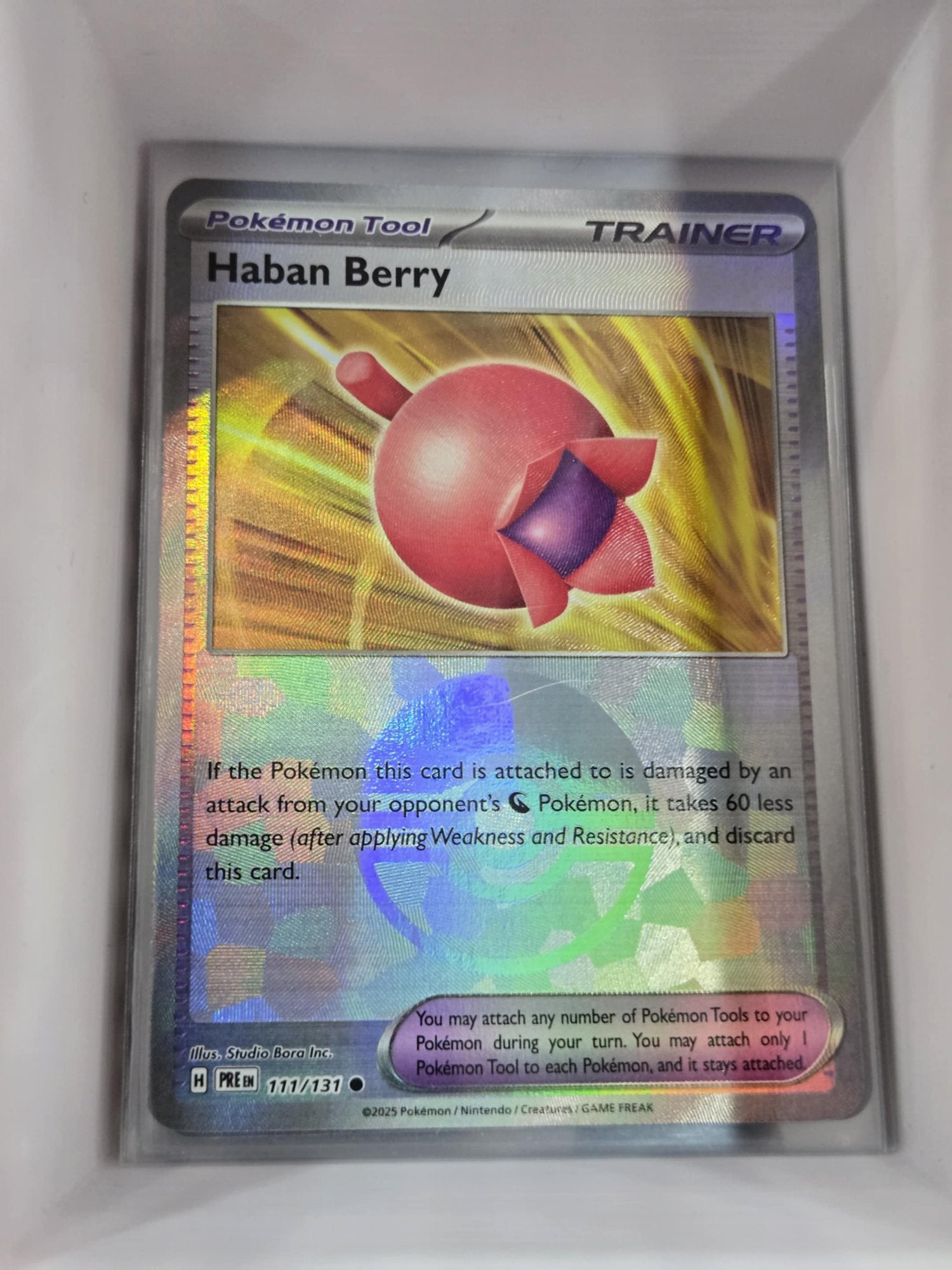 Image of Haban Berry Prismatic Evolutions (PRE) #111