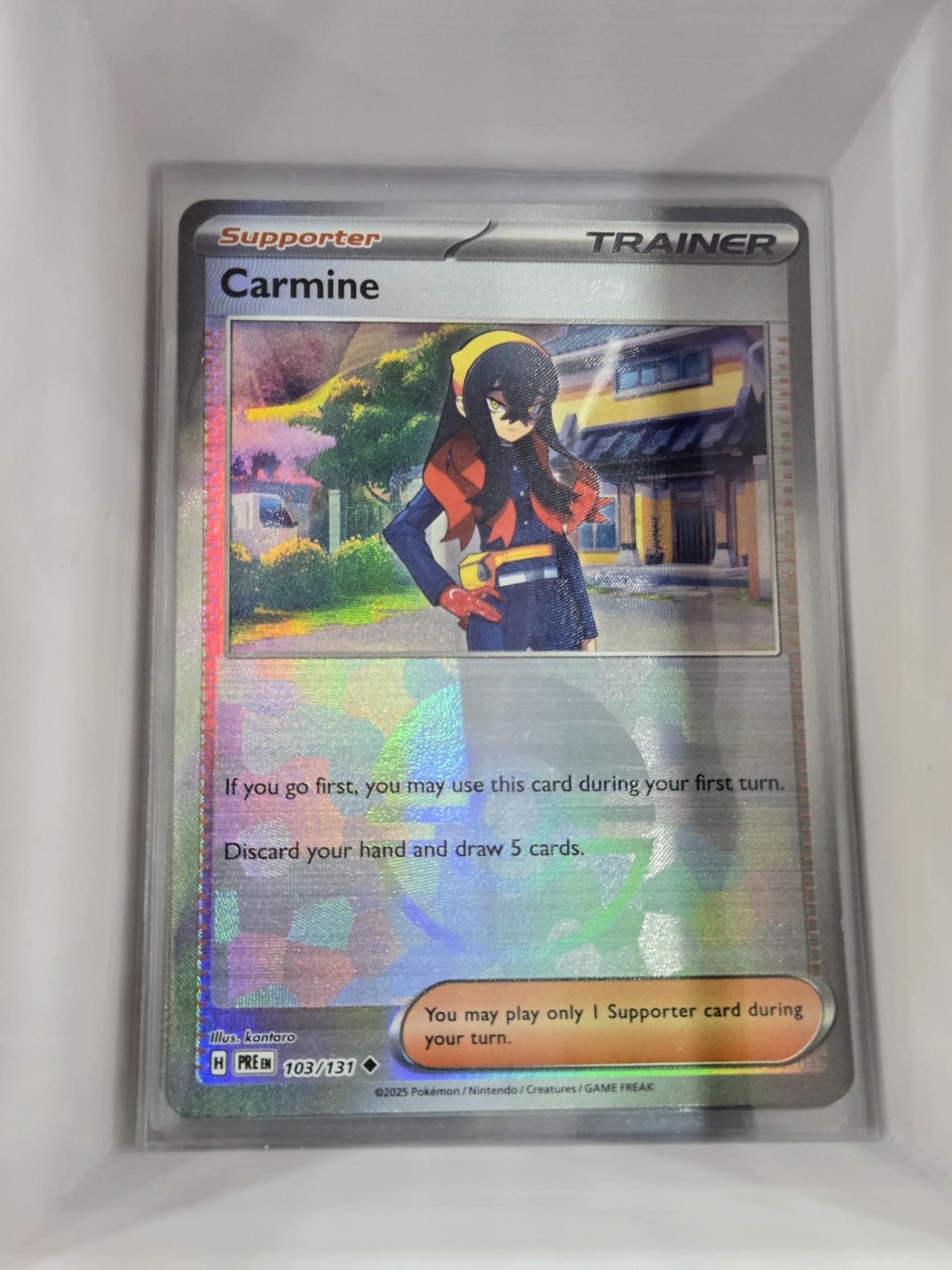 Image of Carmine Prismatic Evolutions (PRE) #103