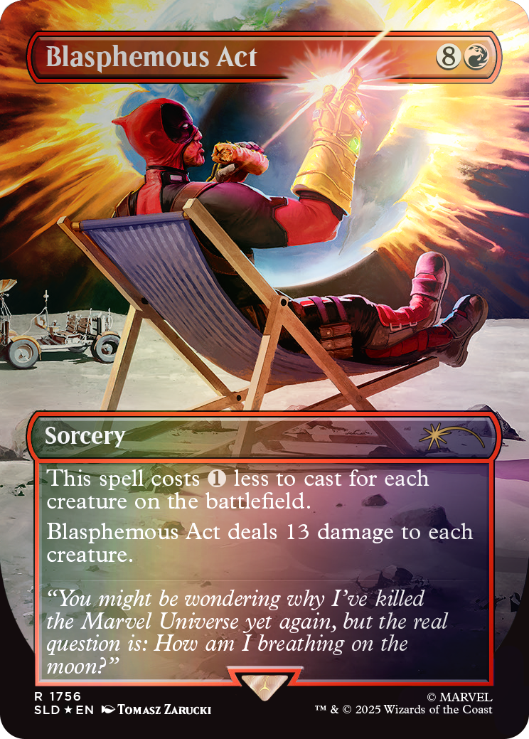 Secret Lair x Marvel's Deadpool Edition MTG - Pop Culture Larrikin 