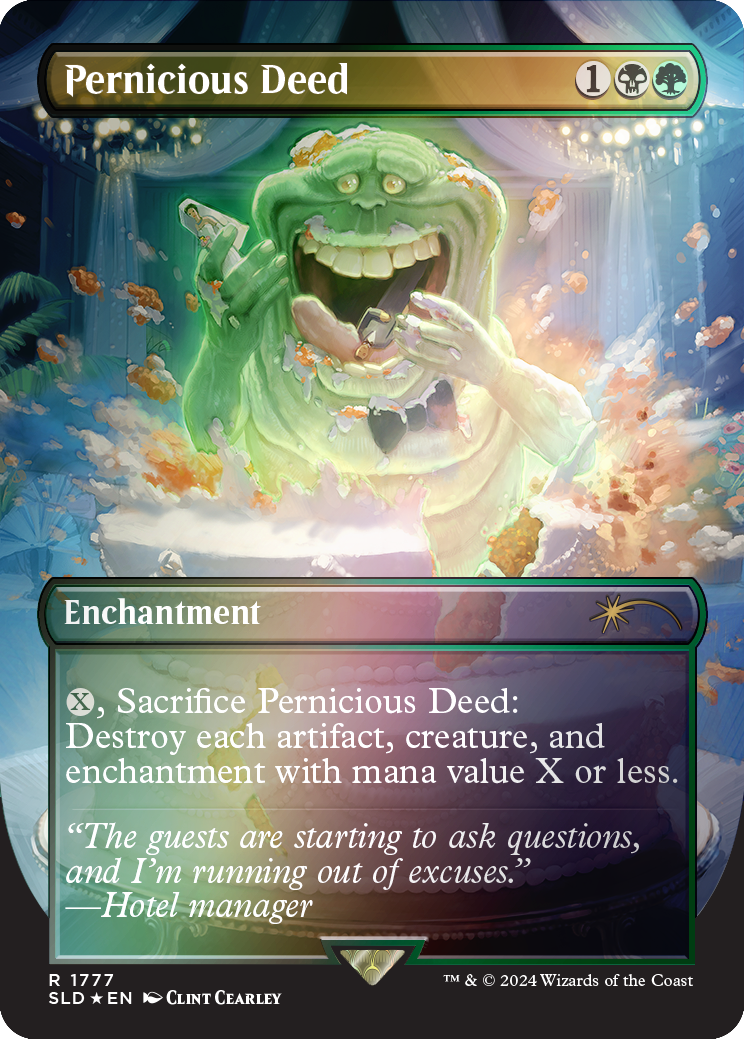 Secret Lair x Ghostbusters: Slimer MTG - Pop Culture Larrikin 