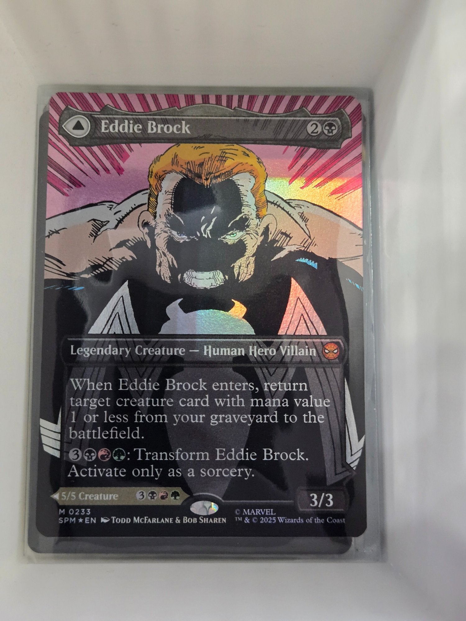 Image of Eddie Brock Marvel's Spider-Man (SPM) #233