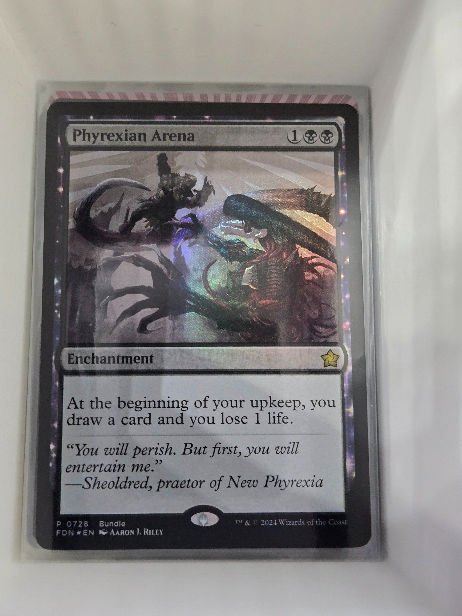 Image of Phyrexian Arena Foundations (FDN) #728