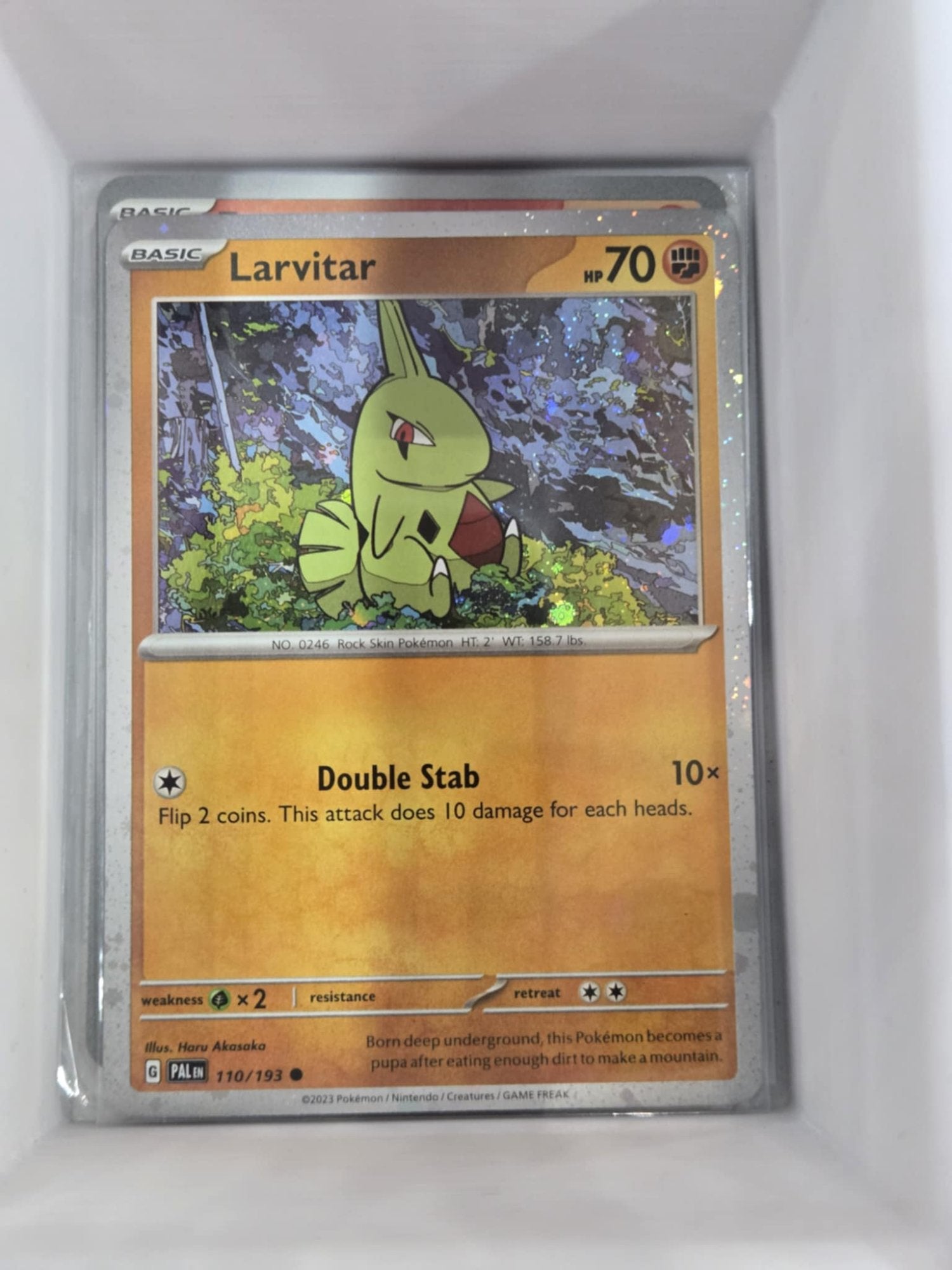 Image of Larvitar Paldea Evolved (PAL) #110