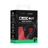 Blackout Deck Sleeves - Standard Size - Palms Off Gaming - Pop Culture Larrikin