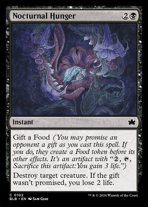 Image of Nocturnal Hunger - 102 C-AW