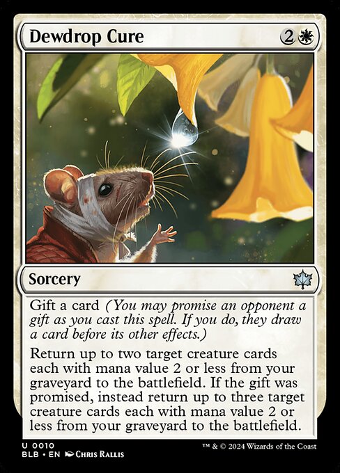 Image of Dewdrop Cure - Foil - 10 C-AW