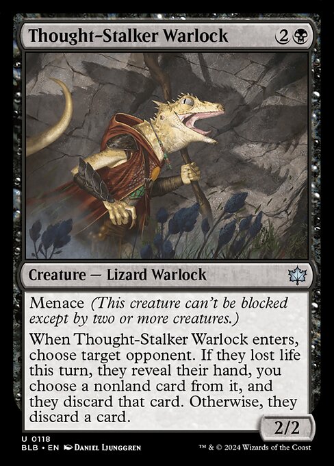 Image of Thought-Stalker Warlock - 118 C-AW