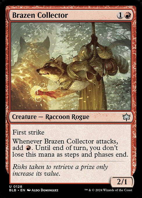 Image of Brazen Collector Bloomburrow (blb) #128
