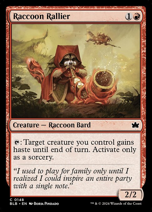 Image of Raccoon Rallier - 148 C-AW