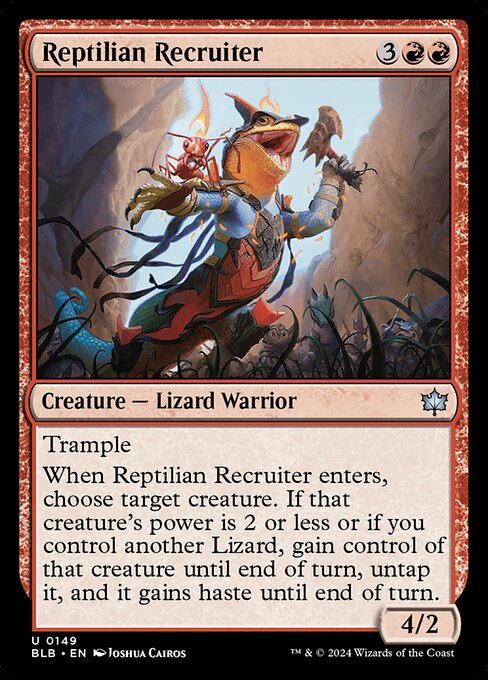 Image of Reptilian Recruiter - 149 C-AW