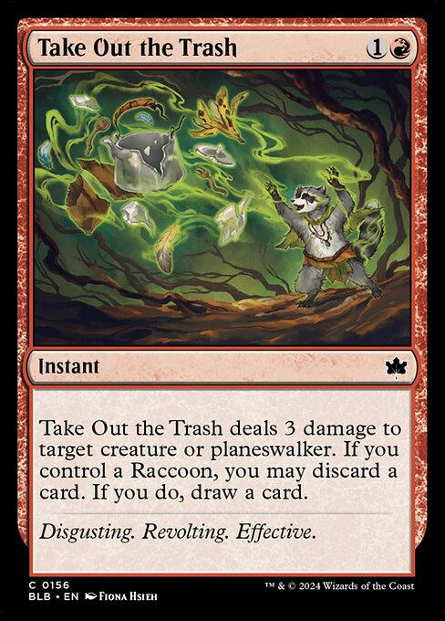 Image of Take Out the Trash - Foil - 156 C-AW