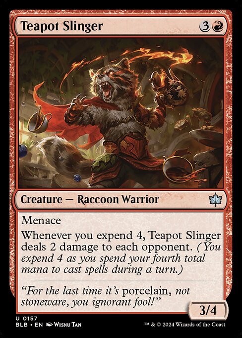 Image of Teapot Slinger - Foil - 157 C-AW