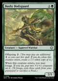 Image of Bushy Bodyguard - Foil - 166 C-AW