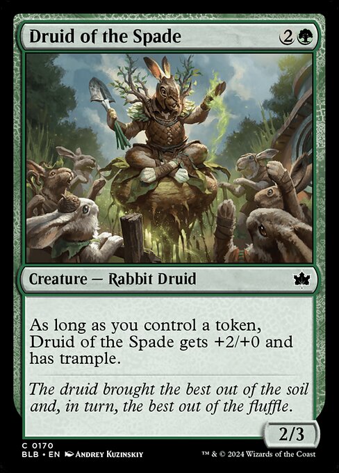 Image of Druid of the Spade - 170 C-AW