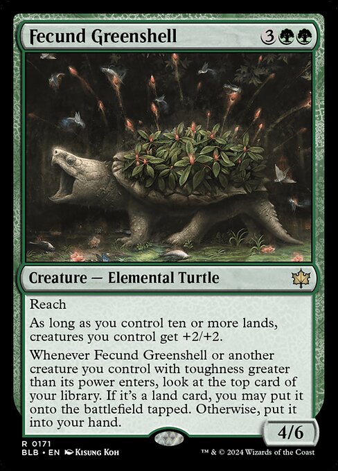 Image of Fecund Greenshell - 171 C-AW