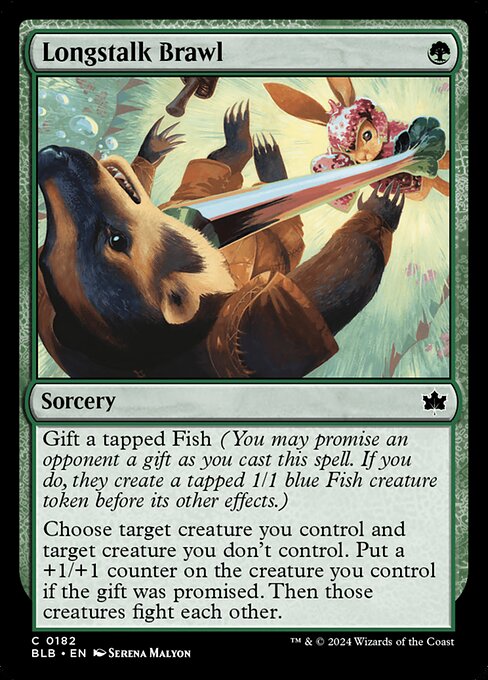 Image of Longstalk Brawl - Foil - 182 C-AW