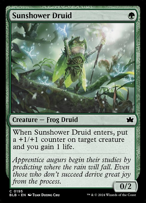 Image of Sunshower Druid - 195 C-AW