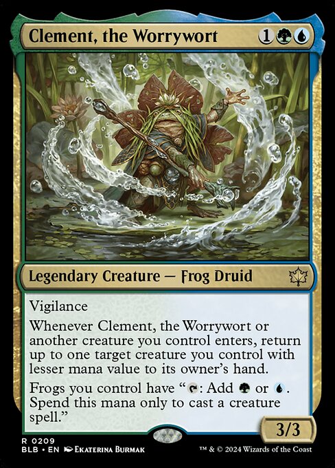 Image of Clement, the Worrywort - 209 C-AW