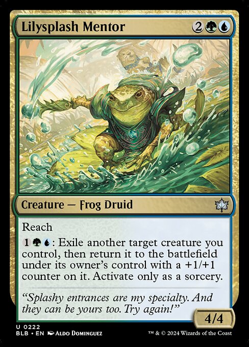 Image of Lilysplash Mentor - 222 C-AW