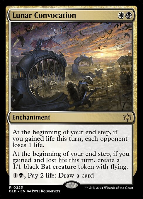 Image of Lunar Convocation Bloomburrow (blb) #223