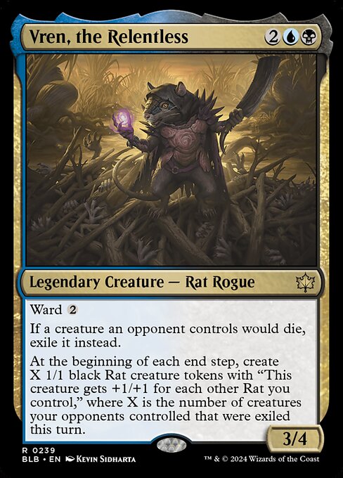 Image of Vren, the Relentless - Foil - 239 C-AW