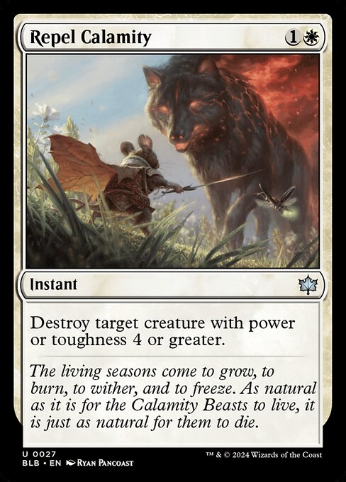 Image of Repel Calamity - Foil - 27 C-AW