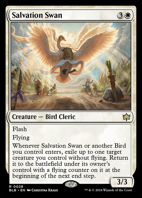 Image of Salvation Swan Bloomburrow (blb) #28