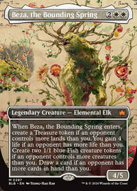 Image of Beza, the Bounding Spring Bloomburrow (BLB) #287